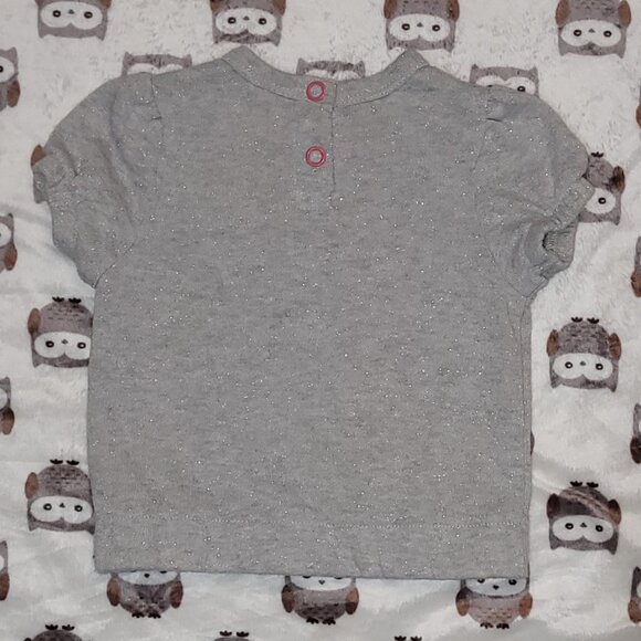 ❄️ 6-9m | Metallic Short Sleeved Shirt - Picture 2 of 5